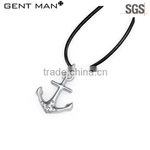 Wholesale Feather Charms Stainless Steel Charms Gold Anchor Pendants thumbnail-5