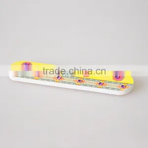 Wholesale Custom Bling Acrylic Rhinesone Nail File Emery Board Nail Care Coloful Nail File Factory thumbnail-2