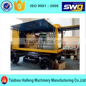 40KW/50KVA Mobile Type ISO Approved Diesel Generator Set Powered by Cummins Engine thumbnail-2