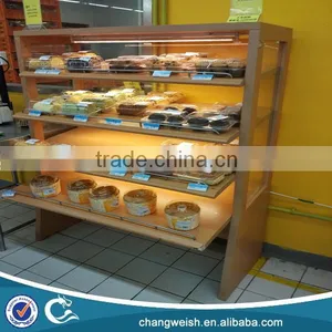 Wooden Bakery Display Stand Rack and Shelf thumbnail-1