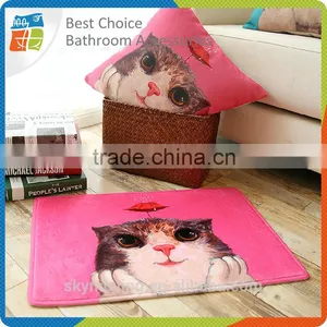 Popular Pink Bathroom Rugs thumbnail-1