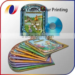 2014 Newest Cheap AMP High Quality Colorful CD Book Printing Service for Kids thumbnail-1