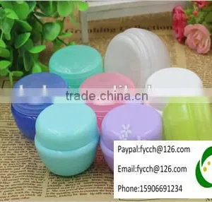 30g Blue Plastic Jar Container With Plastic Lid Cap thumbnail-1