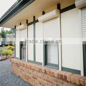 White Interior Aluminum Rolling Shutters Window Frame Cover thumbnail-1