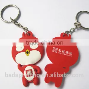 Custom 3d Soft Pvc Keychain / Soft Rubber Keychains / Free Design Wholesale Keychains From China Factory thumbnail-5