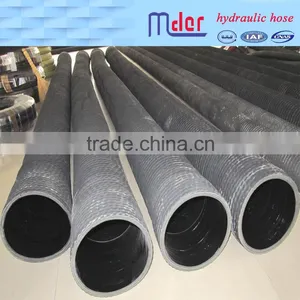 High Quality Fiber Reinforced Rubber Drain Water Hose thumbnail-1