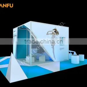 TANFU 10mx10m Large Trade Show Exhibition Display Booth thumbnail-2
