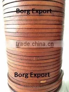2mm Flat Leather Cord From BORG EXPORT / Flat Leather Cord 2 mm thumbnail-3