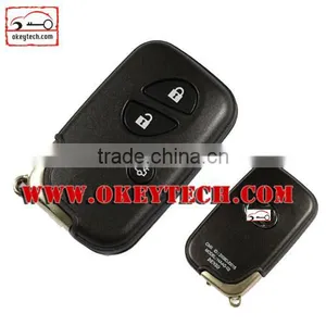 Okeytech Lexus Modified Flip Remote Key Shell Car Key Lexus 3 Button Modified Flip Remote Key Fob thumbnail-1