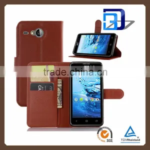 2016 New Products Wallet Card Holder Leather Imak Back Cover Case Skin Shield for Acer Liquid Z520 China Price thumbnail-1