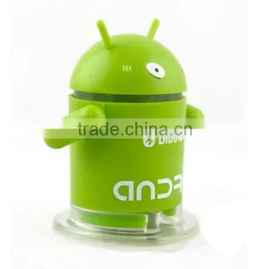 Mini Andriod Robot Bluetooth Speaker With Free Car Charger thumbnail-1