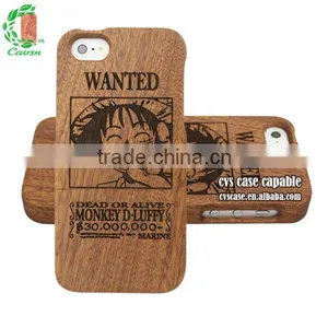 Solid Wood Gold Foil Printed Metal Phone Case For Iphone 6 thumbnail-2