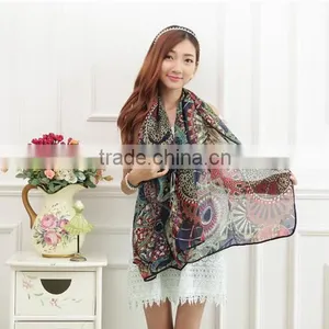 2015 Fashion Cheap Scarf/bulk Wholesale Fashion Scarves/chiffon Scarves thumbnail-5
