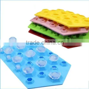 2016 Summer Diamond Silicone Ice Cube Tray,ice Cream Machinery thumbnail-1