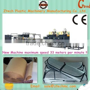2015 Ztech 5 Layer LDPE Plastic Air Bubble Film Bag Making Machine Production Line for Packing thumbnail-1