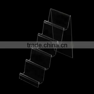 Acrylic Wallet,Purse Display Rack,4-tier,5 Layer Wall Display Stand thumbnail-3