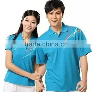 Wholesale White T-shirt Model Blouse for Uniforms Men Long Sleeves Collar T-shirt thumbnail-6