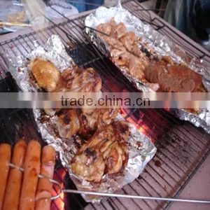 Barbecue Use Food Wrap Foil Camping Paper in Rolls, Aluminum Foil Wrapping Paper thumbnail-4