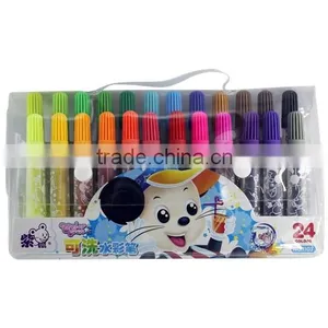 2016 Hotselling Multi Color Imprint Mini Water Color Pen Marker Stationery Set thumbnail-1