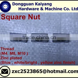 Square Nut ( Furniture Fastener); M4, M8, M10. thumbnail-4