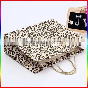 Leopard Print Paper Packing Bag for Bra thumbnail-3