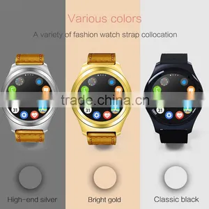 1.3inch Touch Screen Smart Watch for Smart Phone Android OS With Heart Rate Monitor Comfortable Wear thumbnail-1