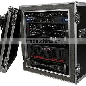 12U AMPLIFIER Deluxe CASE - 18 INCH SHOCK MOUNT WITH CASTER BOARD thumbnail-1