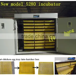 New Type 5280 Chicken Incubator With CE,setter&hatcher Combined Egg Incubator From Lydia thumbnail-1