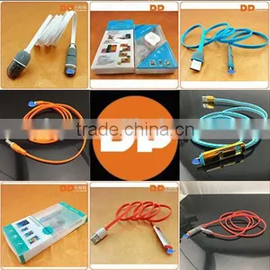 Wholesale Charger Cable Usb Date 2 in 1 Chargers Cable for Iphone and Mobile Phone thumbnail-2