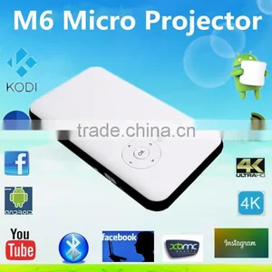 M6 RK3128 Android MINI Pico Smart DLP Portable Projector thumbnail-1