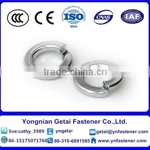 DIN127b Hot Dip Galvanized HDG Zinc Plated and Stainless Steel Spring Washer Din127 thumbnail-3