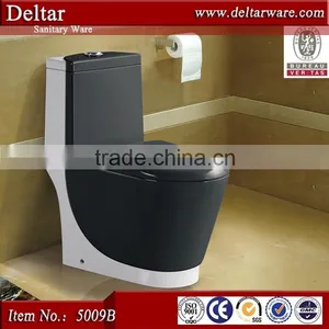 Sanitary Ware Colored Toilet Bowl, One-piece Colorful Rectangular Toilet Seat, wc Toilet Size thumbnail-6
