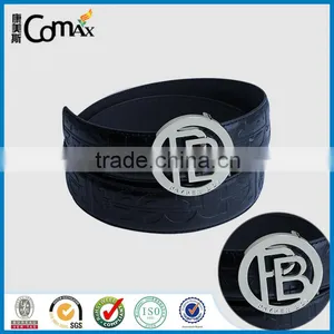 Hollow Round Metal Custom Belt Buckle With Engraved Logo thumbnail-6