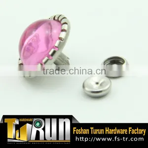 Customized Fancy Metal Round Shaped Brads for Rivet thumbnail-6