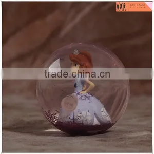OEM Made Princess Girl Glittery Rubber Bouncy Ball Toys,custom Glittery Bouncy Ball Toys,custom OEM Toys Ball Manufacturer thumbnail-2