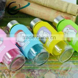 Colorful Cartoon Silicone Cup Sleeve for Children thumbnail-6