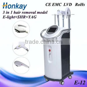 New Designed Hot Sale SHR Fast Hair Removal nd Yag Laser Tattoo Removal thumbnail-1
