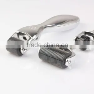 Silver 3 in 1 Microneedles Derma Roller for Hair Loss Treatment thumbnail-1