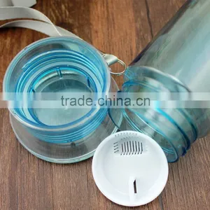 Hot Sale Clean Blue Travel Portable Plastic Dinking Sport Water Bottle Space Cup Joyshaker thumbnail-4