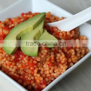 Healthy Mediteranean Israeli Couscous. High Quality M'hammes Thick Grain 100% Durum Wheat Semolina Flour Bag 1Kg. thumbnail-5