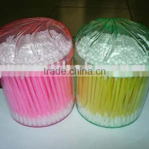200 Pcs Strong Plastic Box Cotton Buds thumbnail-1