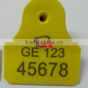 Ear Tag for Pig Yellow 43*38 mm thumbnail-2