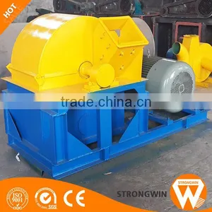 China Strongwin Large Capacity Forest Waste Wood Pallet Crushing Machine for Sale thumbnail-4