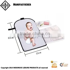 Waterproof Travel Diaper Bag Diaper Changing Pad Baby Changing Station thumbnail-2