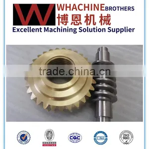 High Precision Worm Wheel Gear Made by WhachineBrothers thumbnail-5