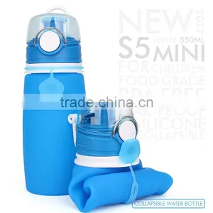 2017 NEW Sports Water Bottles Can Printing Logo BPA FREE Water Bottle thumbnail-3