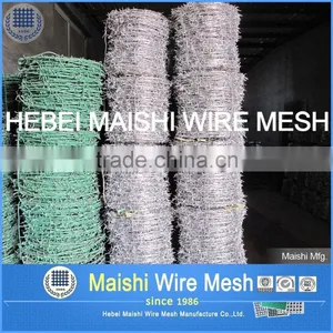 Galvanized Barbed Wire for Security Fence ( Factory, Low Price ) thumbnail-1