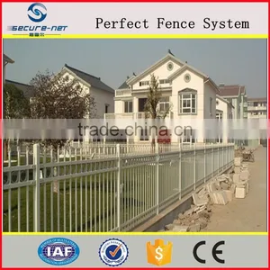 Simple Wrough Iron Galvanized Steel Security Fence thumbnail-4