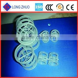 PE Material Pall Ring Packing & MBBR & Hanging Bio Filter Media thumbnail-1