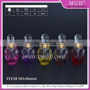 D0056 Roll Bottle Glass Bottle Aluminum Perfume Bottle Wholesale thumbnail-1